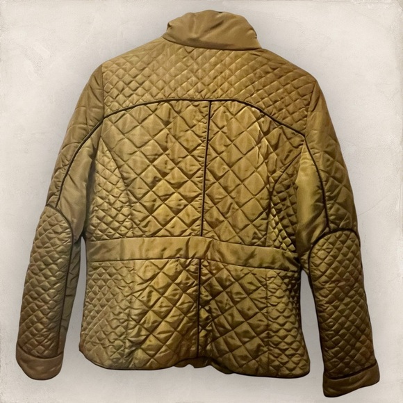 H&M Quilted Olive Green Jacket - Picture 3 of 5